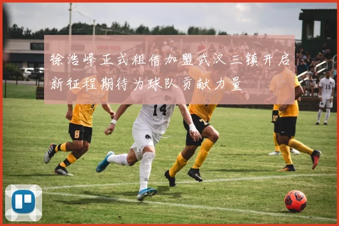 徐浩峰正式租借加盟武汉三镇开启新征程期待为球队贡献力量